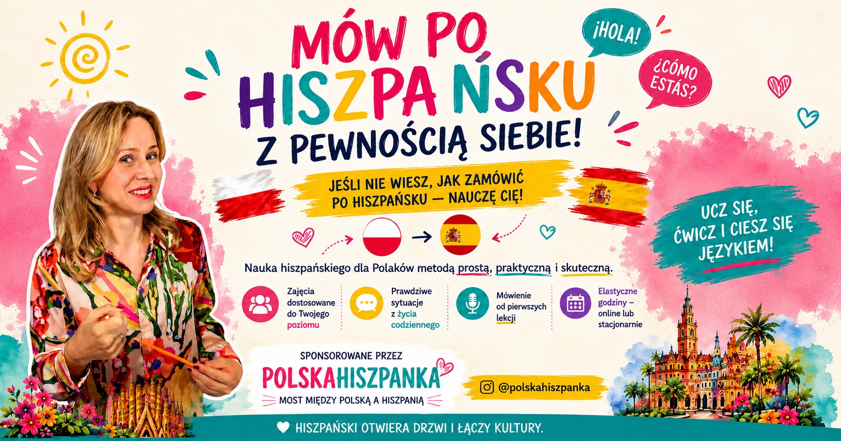 Mów po hiszpańsku z pewnością siebie